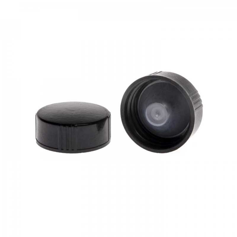 Black plastic low lid for glass vials of 480 ml and 1000 ml. Colour: blackMaterial: PPDiameter: 28/400
Please note that by purchasing our product you accept re