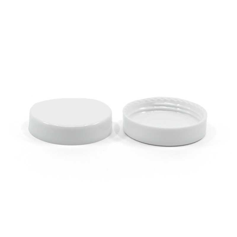 White Plastic Lid, 37mm