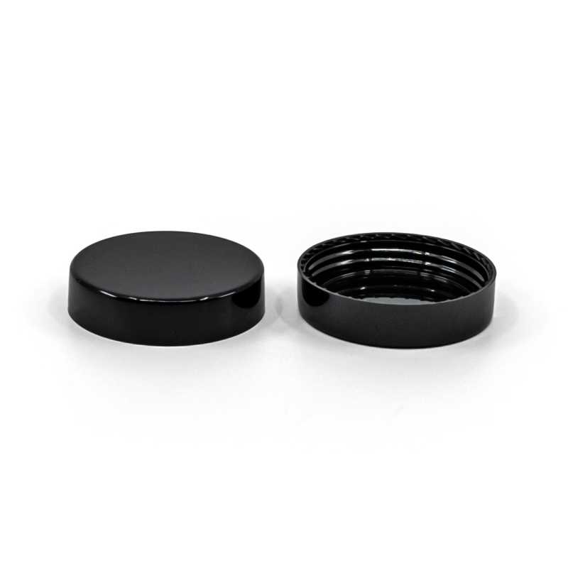 Black Plastic Lid, 37mm