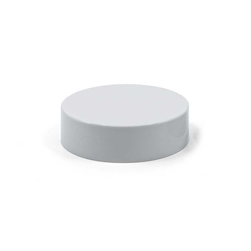 White Plastic Lid, 55 mm