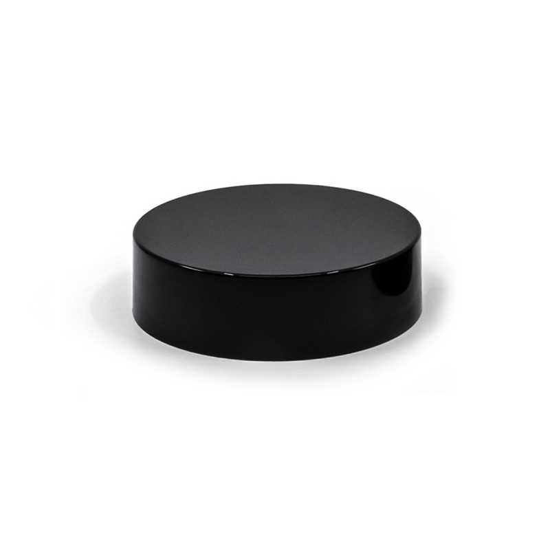 Black Plastic Lid, 55 mm