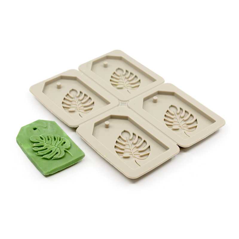 Silicone moulds are very flexible and can be used to cast a variety of substances including soaps, waxes and soap bases. Pour the liquid heated mass into the mo