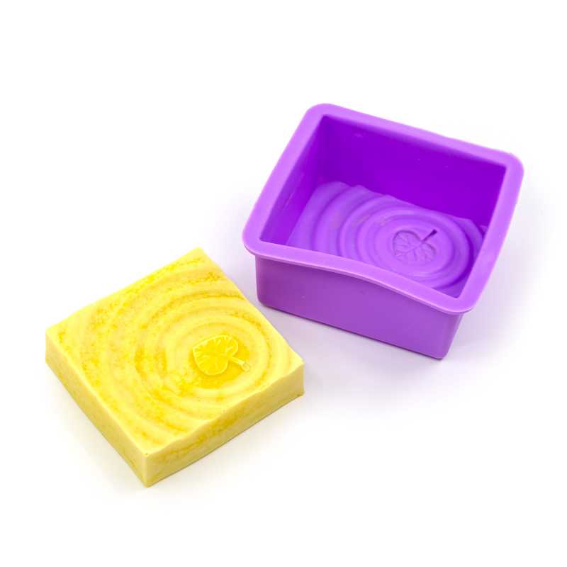 Silicone moulds are very flexible and can be used to cast a variety of substances including soaps, waxes and soap bases.
Pour the liquid heated mass into the m