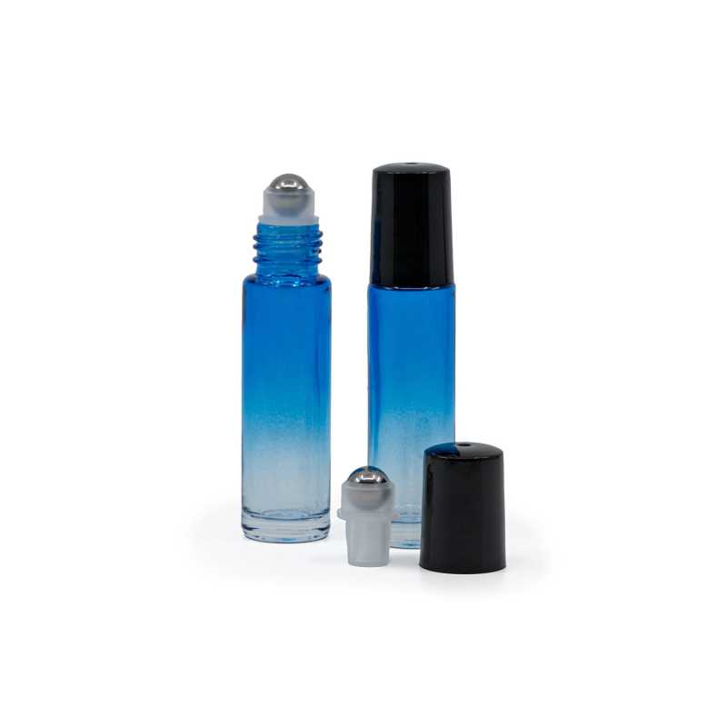Glass Roll-On, Blue, 10 ml,