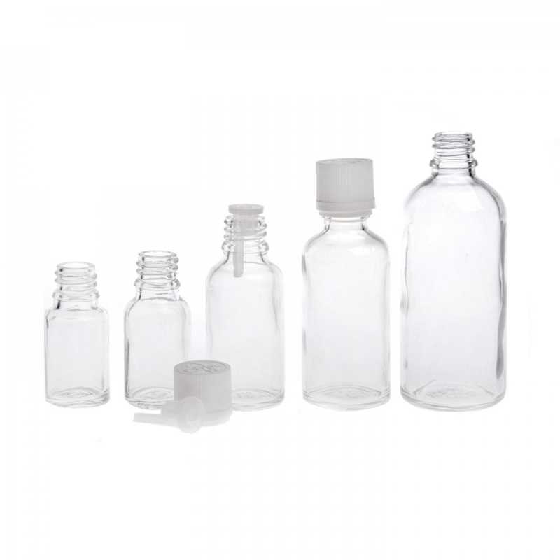 Theglass bottle, the so-called vial, is made of thick transparent glass. It is used for storing liquids.
Volume: 100 ml, total volume 108 mlBottle height: 116 