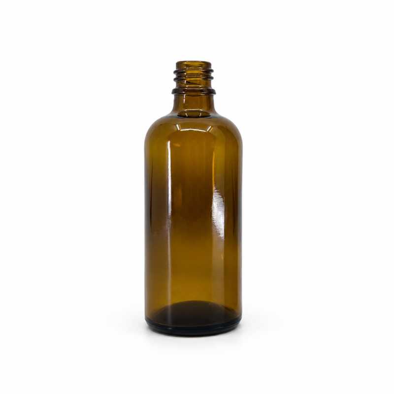 Amber Glass Bottle, Type B, 100 ml