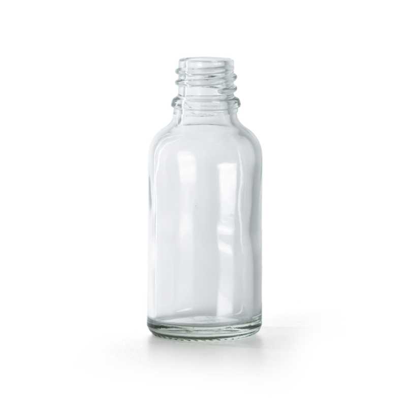Clear Glass Bottle, 30 ml, 128 pcs