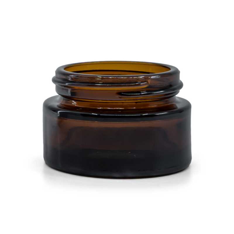Amber Glass Jar, 15 ml