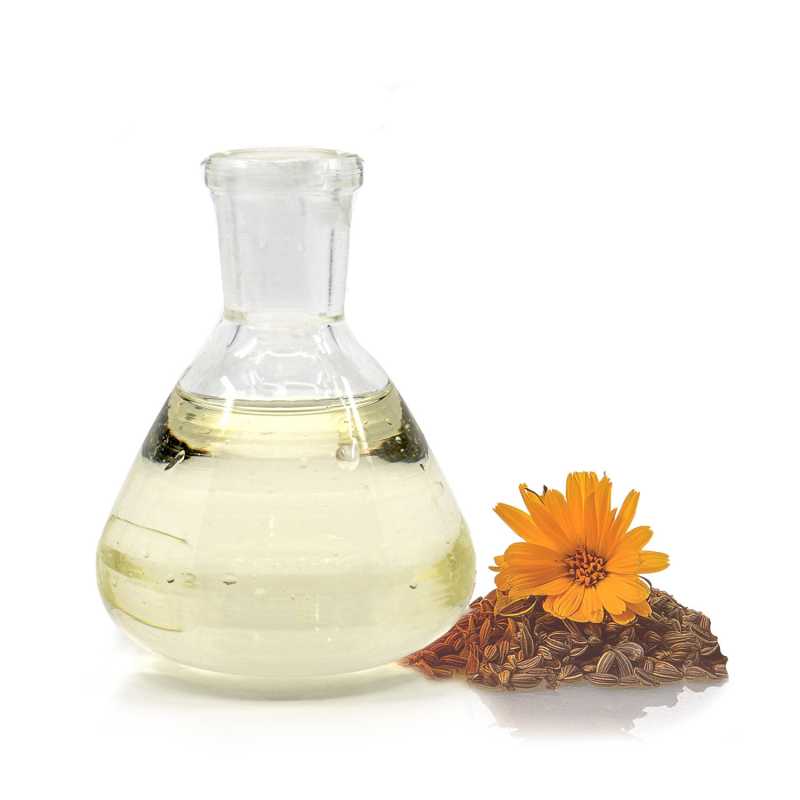 Safflower Oil, Cold Pressed, Organic, 5 l