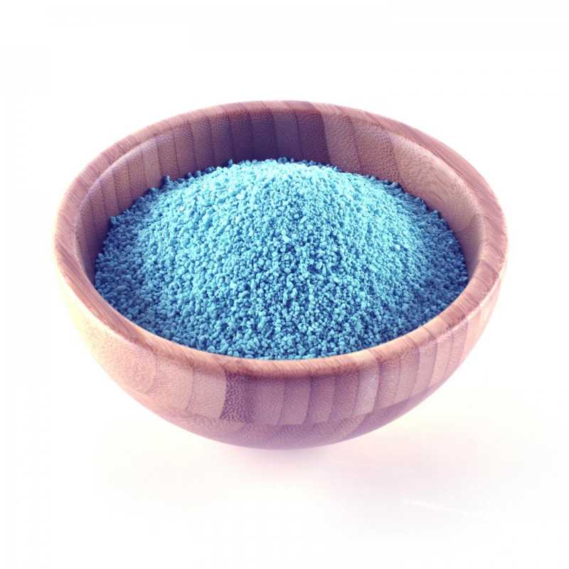 TAED, or also Tetraacetylethylenediamine is a washing activator. These granules of blue colour are added in a quantity of approx. 5% to sodium percarbonate and 