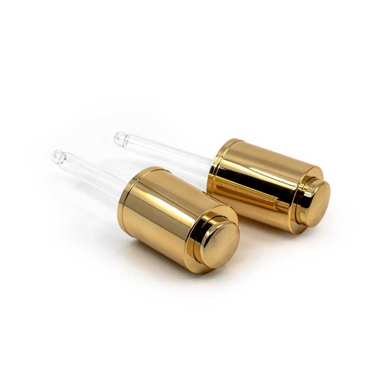 Shiny Gold Push Dropper, 20/410, 64 mm