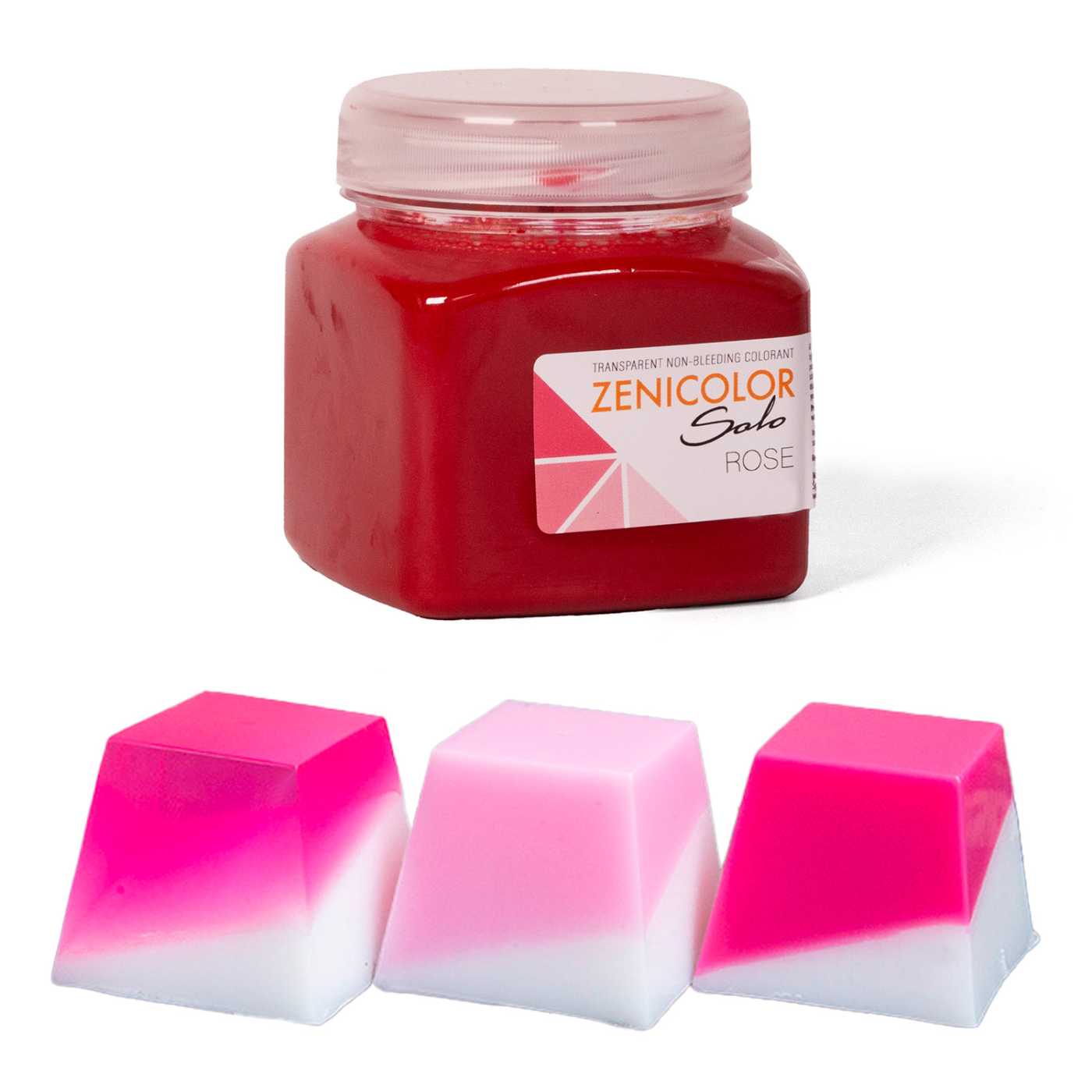 ZENICOLOR SOLO, Melt & Pour Colourant, 250 g Rose