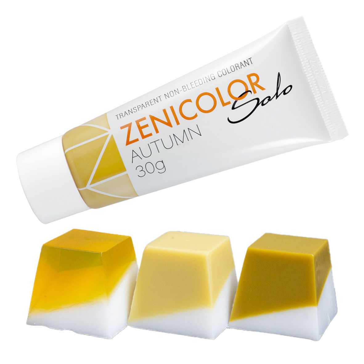 ZENICOLOR SOLO, Stephenson Melt & Pour Colourant, 30 g Autumn