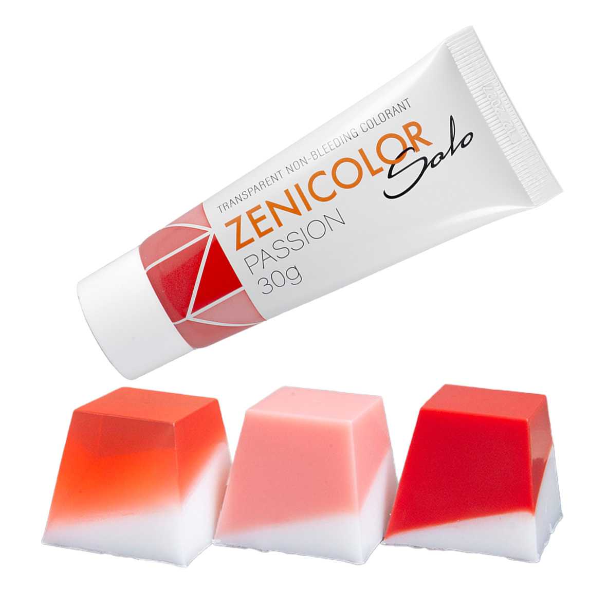 ZENICOLOR SOLO, Melt & Pour Colourant, 30 g Passion