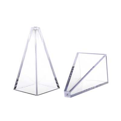 Acrylic Mold For Candles, Pyramid, 10,8 x 5,7 cm