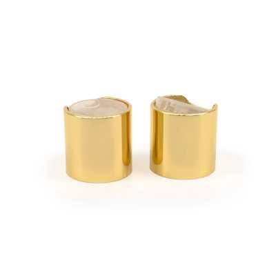 Golden Shiny Plastic Flip Top, 24/410