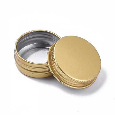 Gold Aluminium Jar, 39 mm, 10 ml