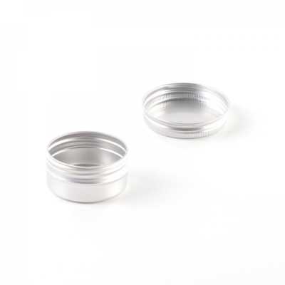 Silver Aluminium Jar, 39 mm, 15 ml