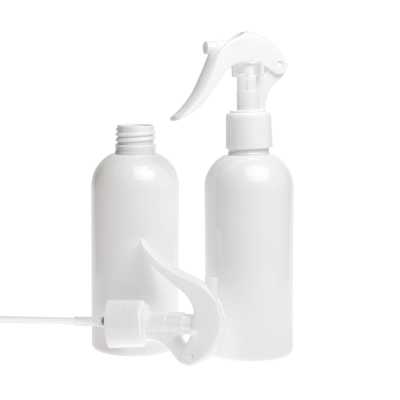 White Plastic Bottle, White Trigger Spray, 300 ml
