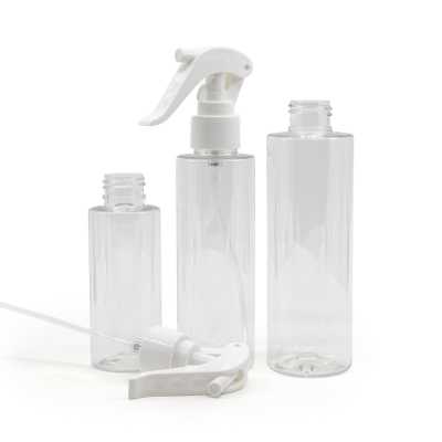 Clear Plastic Bottle, White Trigger Spray, 100 ml