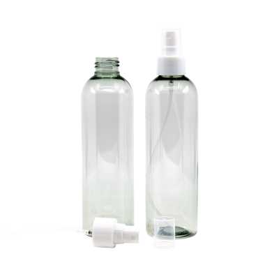 Recycled Plastic Bottle, White Fine Mist Spray, 250 ml