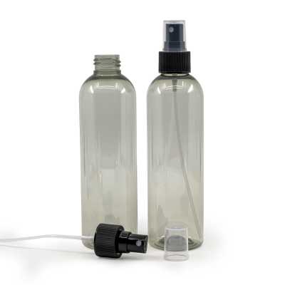 Recycled Plastic Bottle, Black Spray, 250 ml