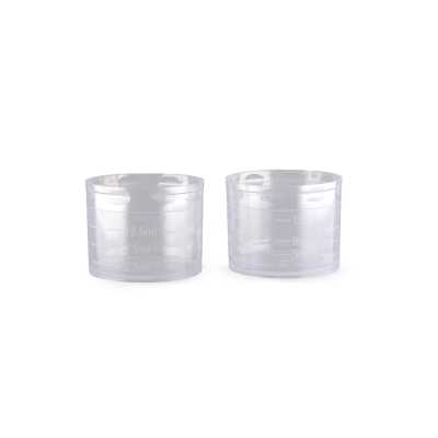 Plastic measuring cup 28/410 for safety lid, 2 - 15 ml