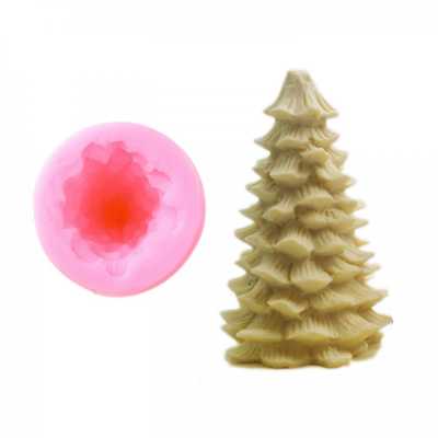 Silicone Soap Mold, 3D Christams Tree