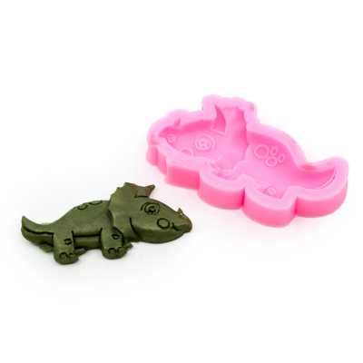 Silicone Soap Mold, Dinosaur
