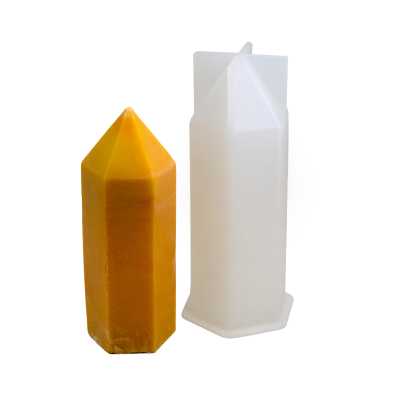 Silicone Mold for Candles, Column, 4,3 x 5,2 x 14,8 cm