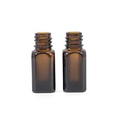 Amber Glass Angular Vial, 10 ml, 221 pcs