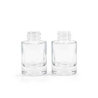 Clear Glass Bottle, Thick Bottom, 10 ml
