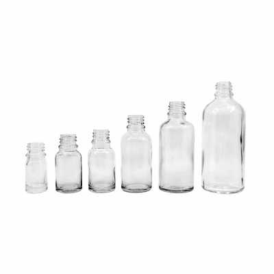 Clear Glass Bottle, 100 ml, 70 pcs