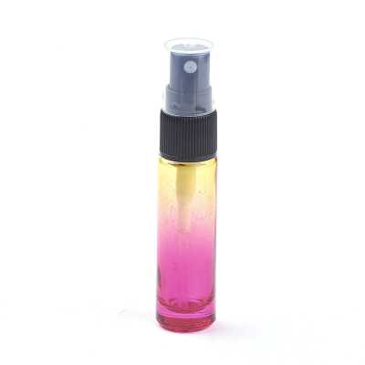 Glass Parfum Sprayer, Yellow-Pink, 10 ml