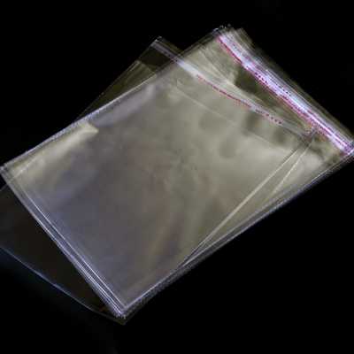 Cellophane Bags, Self Adhesive, 10,5 x 12 cm, 10 pcs